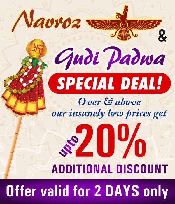Navroz & Gudi Padwa Offers