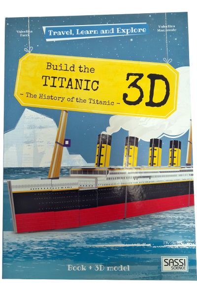 Buy Titanic Ship Paper Craft 3D Puzzle Online in India 