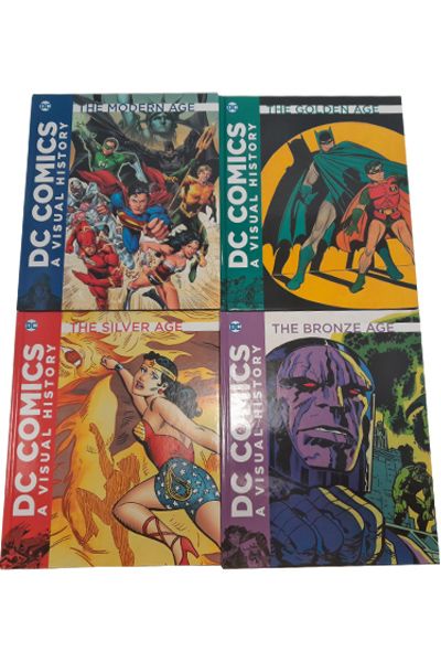 DC Comics: A Visual History Year By Year (4 Vol.Set)