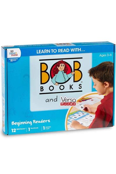 Learn to Read with Bob Books and Versa Tiles - Beginning Readers Set with 12 Bob Books Answer Case and Workbook