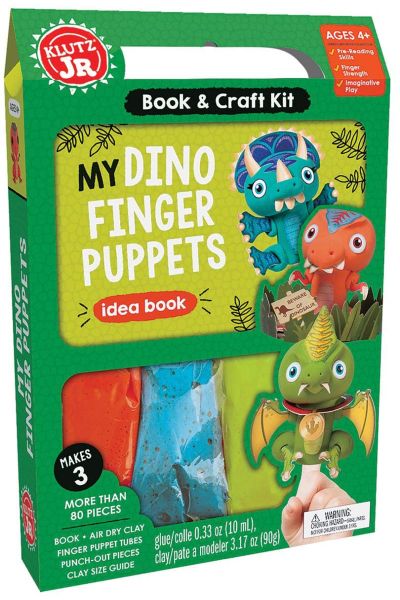 Klutz Junior: My Dino Finger Puppets