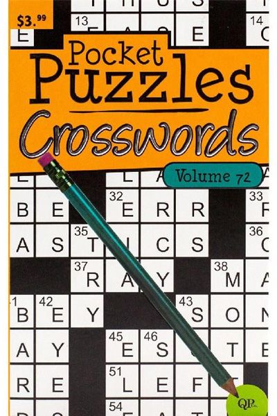 Pocket Puzzles Crosswords (Volume 72)