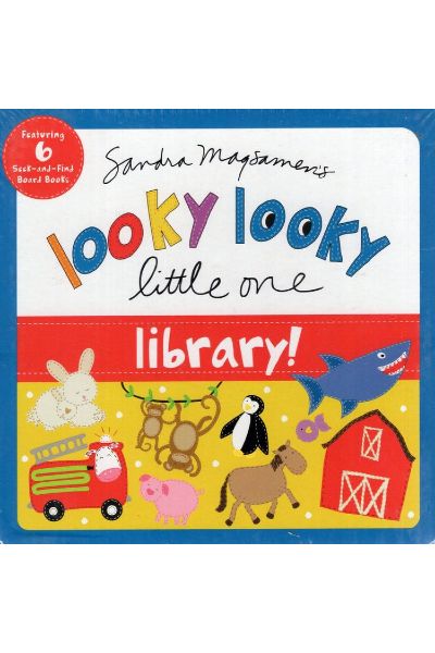 Sandra Magsamen's: Looky Looky Little One Library (6 Board Books Set)