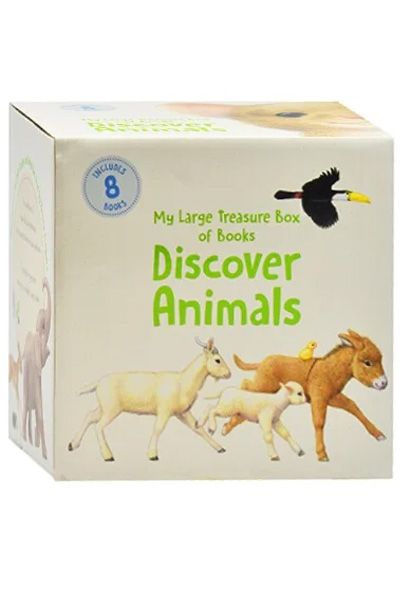 Discover Animals: My Large Treasure Box of Books (8-Book Set)