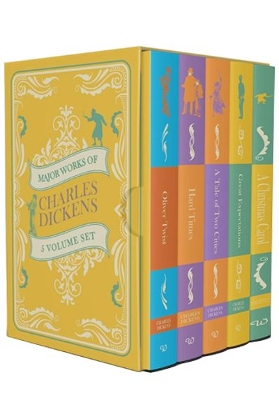 Major Works Of Charles Dickens Collection (Set of 5 Books)