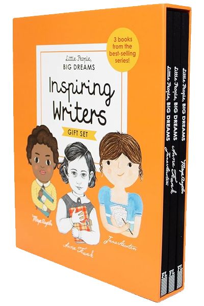 Little People, Big Dreams: Inspiring Writers (Set of 3 Books)