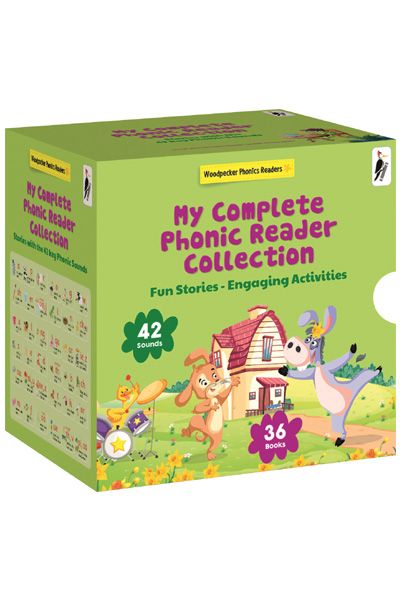 Woodpecker Readers: My Complete Woodpecker Phonic Readers Set (36 Titles)