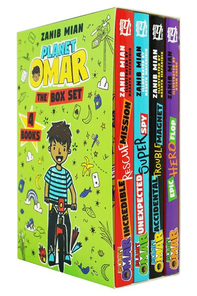 Planet Omar (Set of 4 Books)