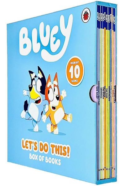Bluey: Let’s Do This! Box of Books(10 Books)