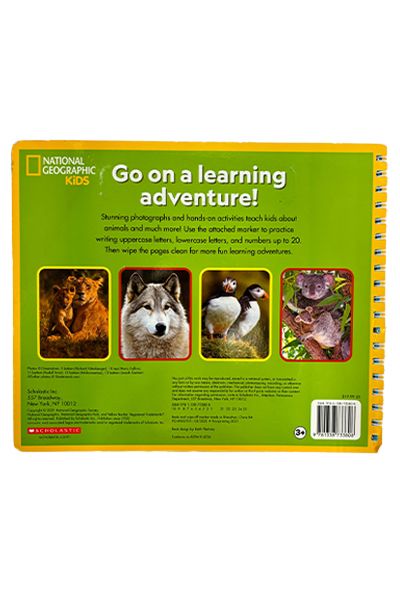 Write and Wipe Practice Flip Book: ABC 123 (Scholastic Early Learners) image 2