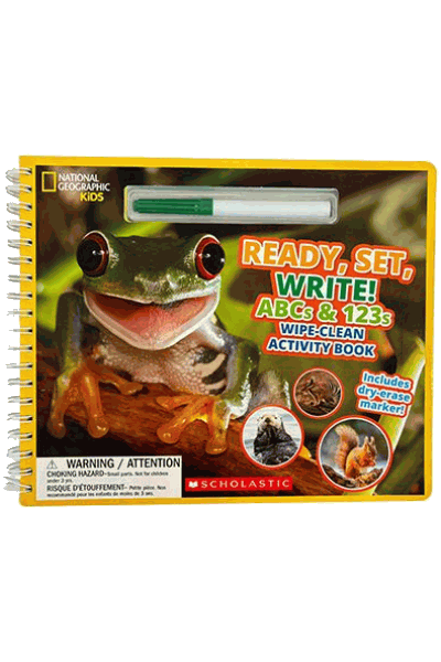 Write and Wipe Practice Flip Book: ABC 123 (Scholastic Early Learners)