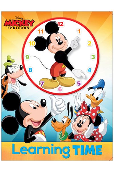 Disney Mickey and Friends: Learning Time (Board Book)