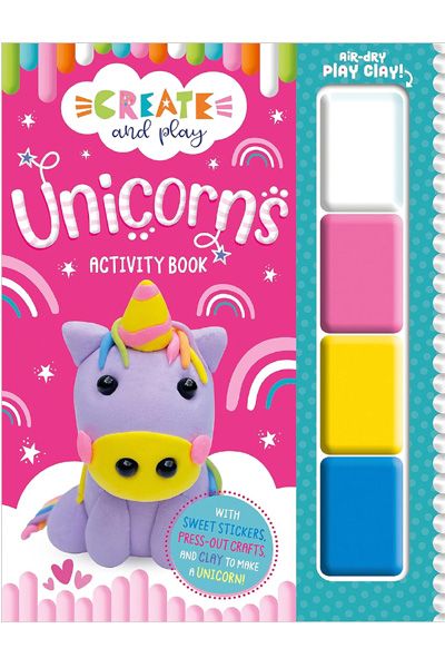 Create and Play Unicorns Activity Book