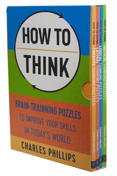 How To Think Series: Brain Training Puzzles (Set of 4 books)