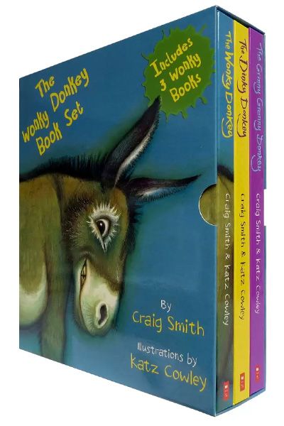 The Wonkey Donkey Book Set (Set of 3 Board Books)