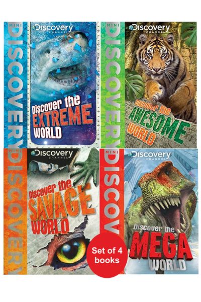 Miles Kelly: Mini Discovery (Set of 4 books)