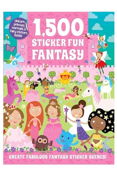 1,500 Sticker Fun Fantasy