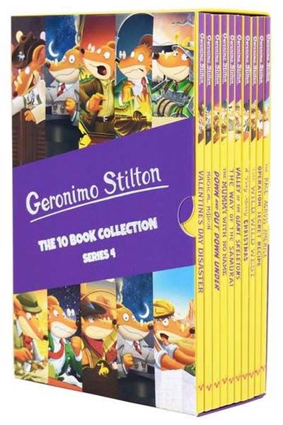 Geronimo Stilton: The 10 Book Collection (Series 4)