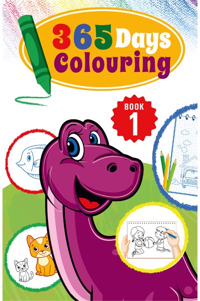 365 Days Colouring - Book 1