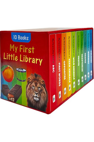 My First Little Library (Set of 10 Board Books)