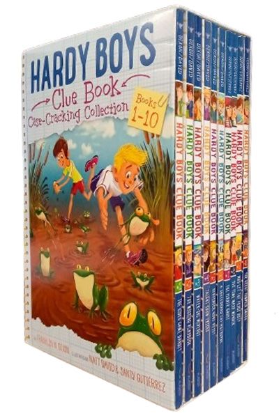 Hardy Boys Clue Book Case-Cracking Collection (10 Book Set)