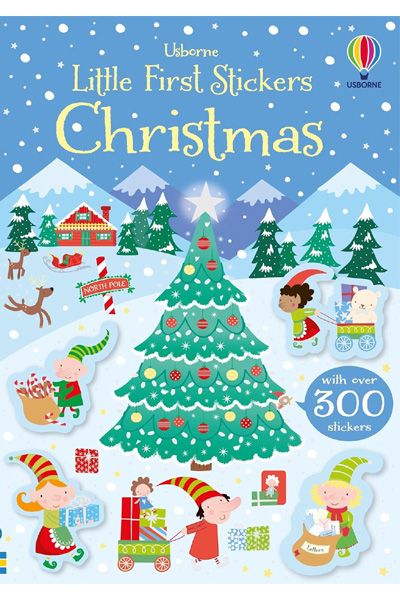 Usborne: Little First Stickers - Christmas