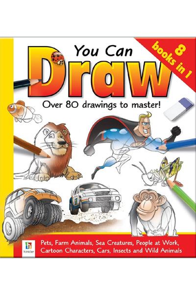 You Can Draw: Over 80 Drawings to Master