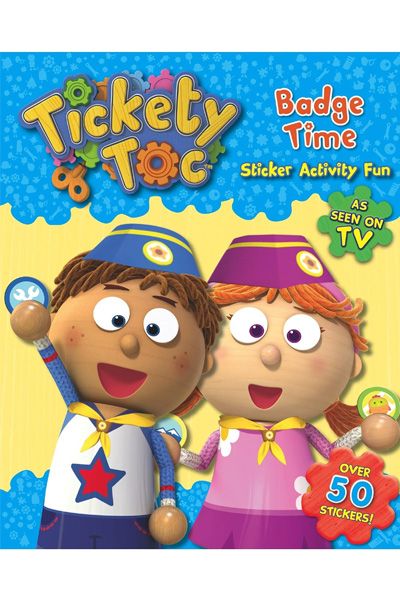 Badge Time Sticker & Activity Book