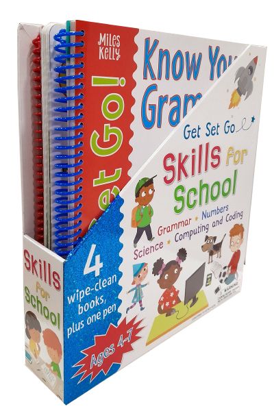 Get Set Go Skills for School (Set of 4 Wipe Clean Books)