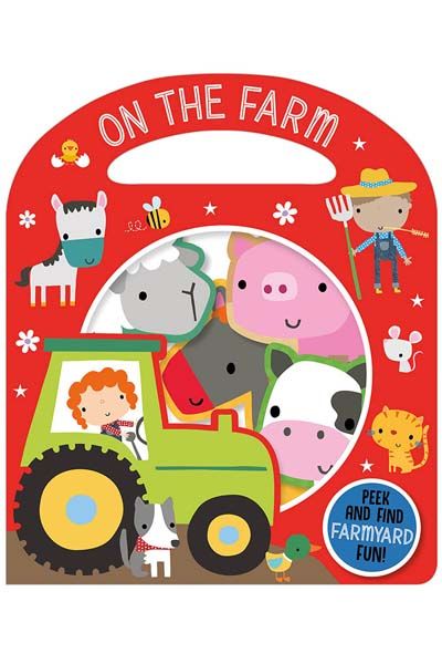 On the Farm - Peek-and-Find Farmyard Fun! (Board Book)