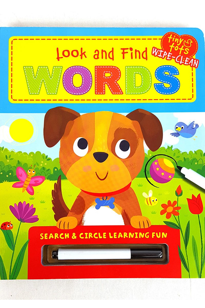 Look and Find: Words - Board Book