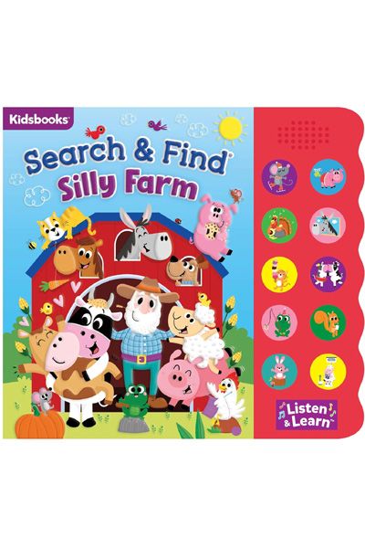 Search & Find: Silly Farm (Sound Board Book)