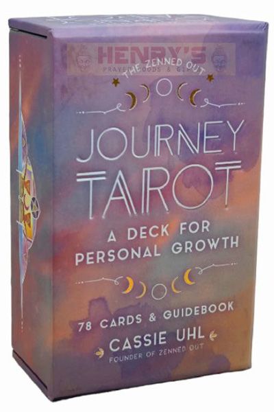 The Zenned Out Journey Tarot Kit: A Tarot Card Deck and Guidebook for Personal Growth