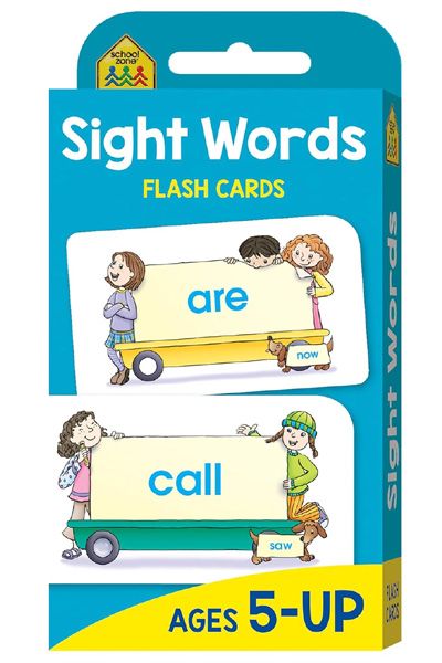 School Zone: Sight Words Flash Cards