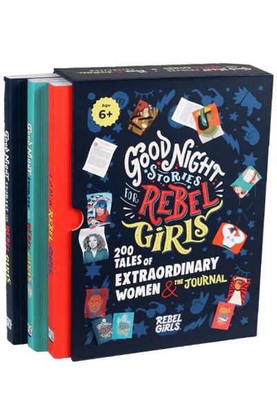 Good Night Stories for Rebel Girls - 200 Tales of Extraordinary Women & The Journal