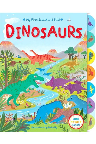 My First Search and Find: Dinosaurs (Board Book)