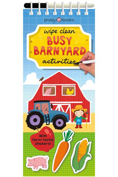 Wipe Clean: Busy Barnyard Activities