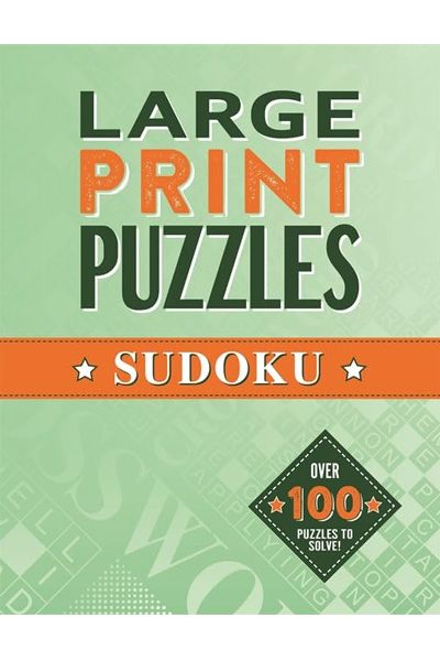 Large Print Puzzles: Sudoku