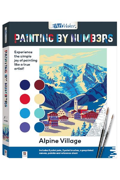 Painting by Numbers: Alpine Village