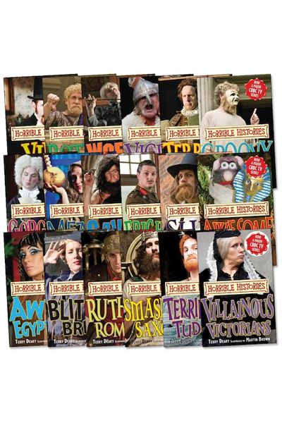 The Horrible Histories Crew (Set of 18 Books)