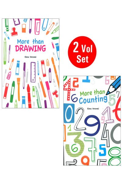 More than Counting + More than Drawing (Set of 2 Books)