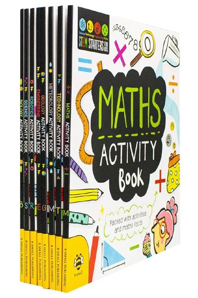 STEM Starters for Kids (8 Activity Books Collection Set)