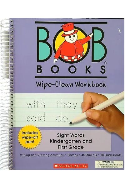 Bob Books Wipe-Clean Workbook