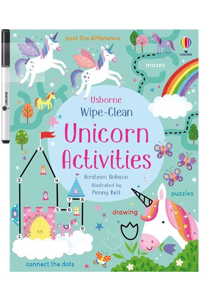 Wipe-Clean Unicorn Activities