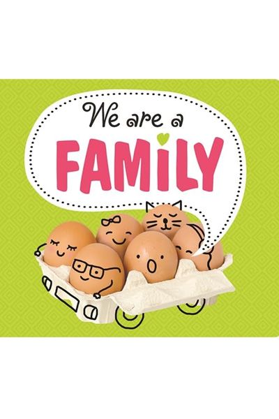 We Are A Family (Board Book)