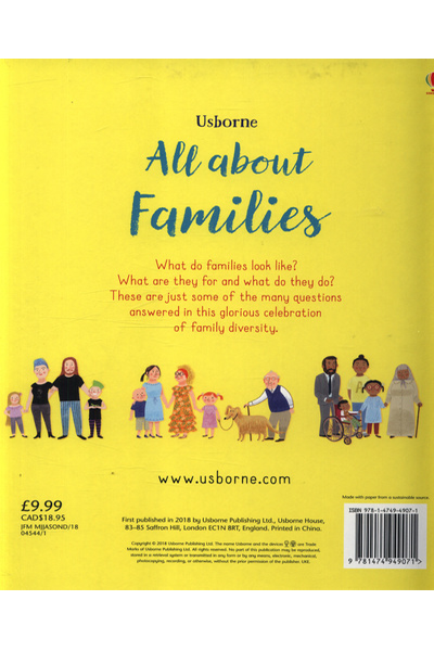 Usborne: All About Families image 2