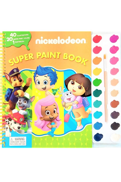 Nickelodeon: Super Paint Book