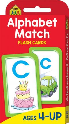 School Zone: Alphabet Match Flash Cards (new cover)