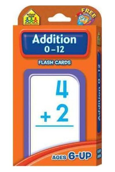 School Zone: Flash Cards - Addition 0-12