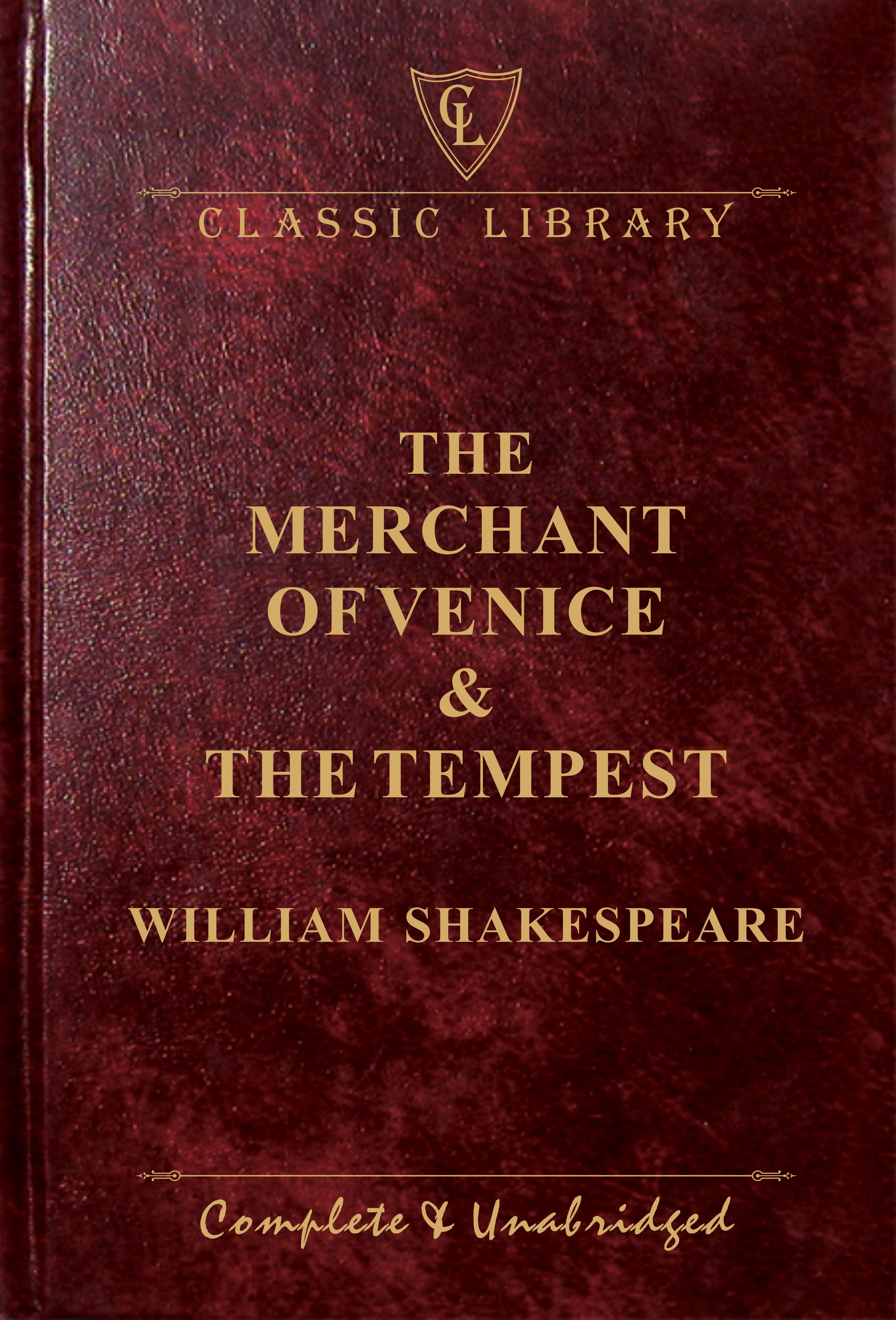 CL:The Merchant of Venice & The Tempest